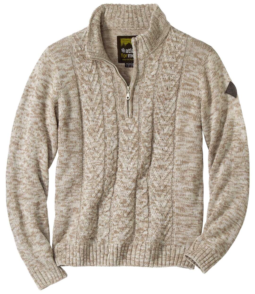 Pull Camionneur Tricot Torsadé