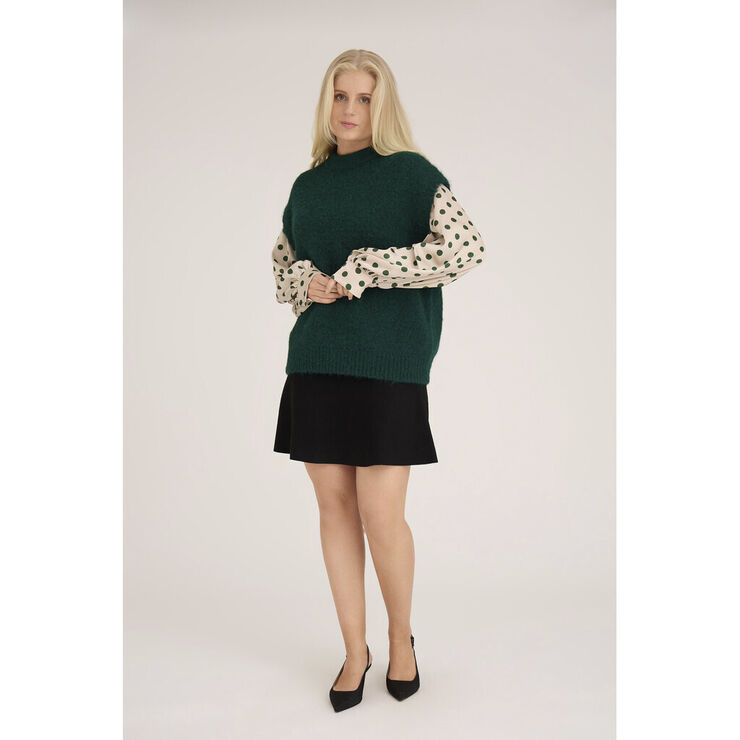 A-VIEW Patrisia knit vest Dark green