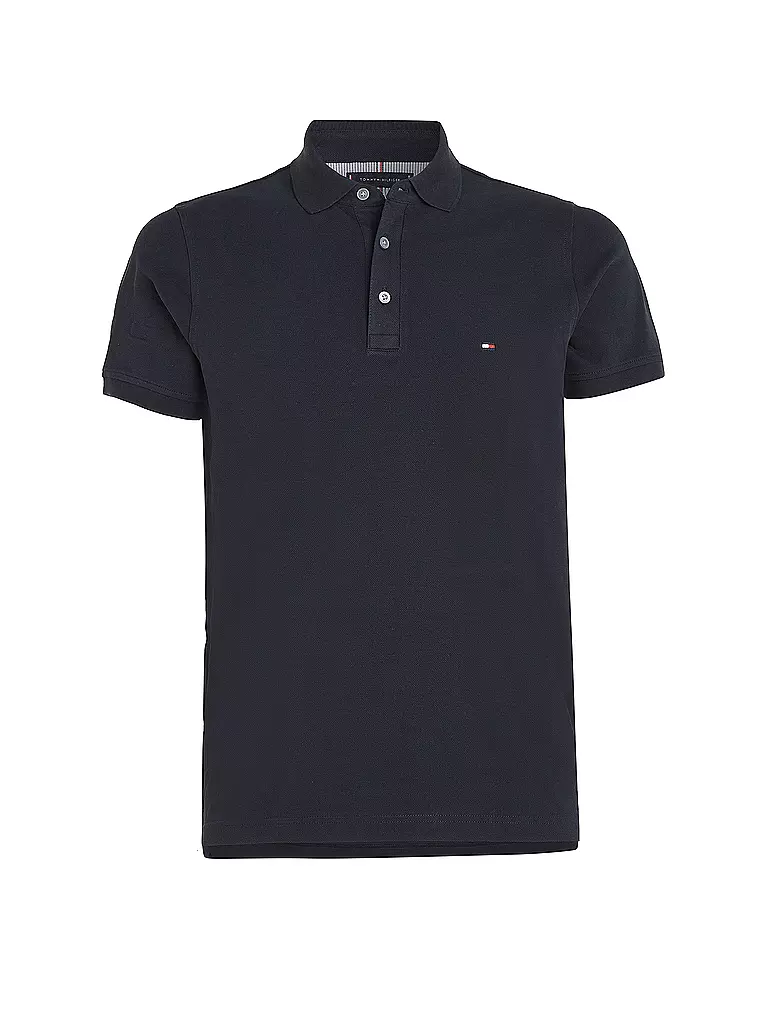 TOMMY HILFIGER Poloshirt Slim Fit blau