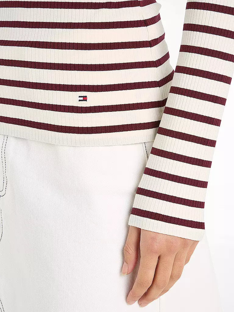 TOMMY HILFIGER Langarmshirt creme