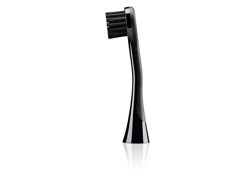CURAPROX Schallzahnbürste Black is White Hydrosonic Elektrische Zahnbürste in Matt-Schwarz