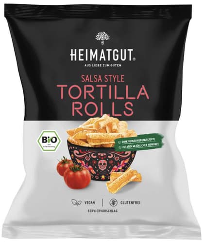 Heimatgut BIO Tortilla Rolls Salsa Style