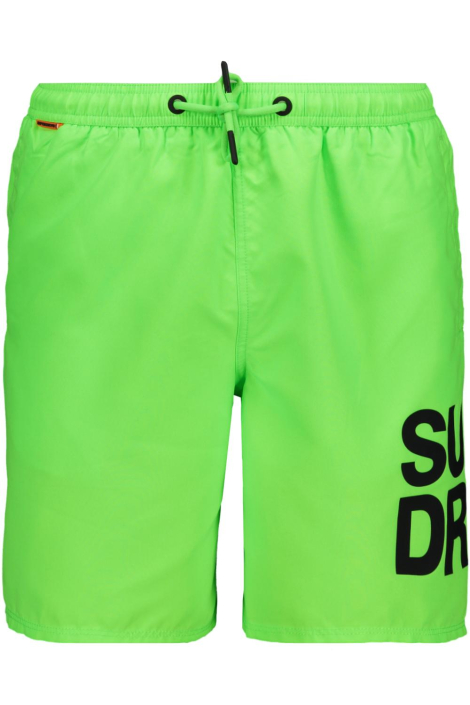 Superdry groene heren korte broek