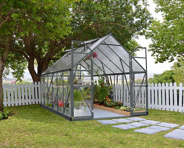 Serre de jardin Balance 9m² Grise Canopia by Palram