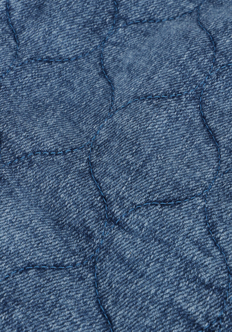 TOMMY HILFIGER blauwe tommy hilfiger minirok denim quilted skirt