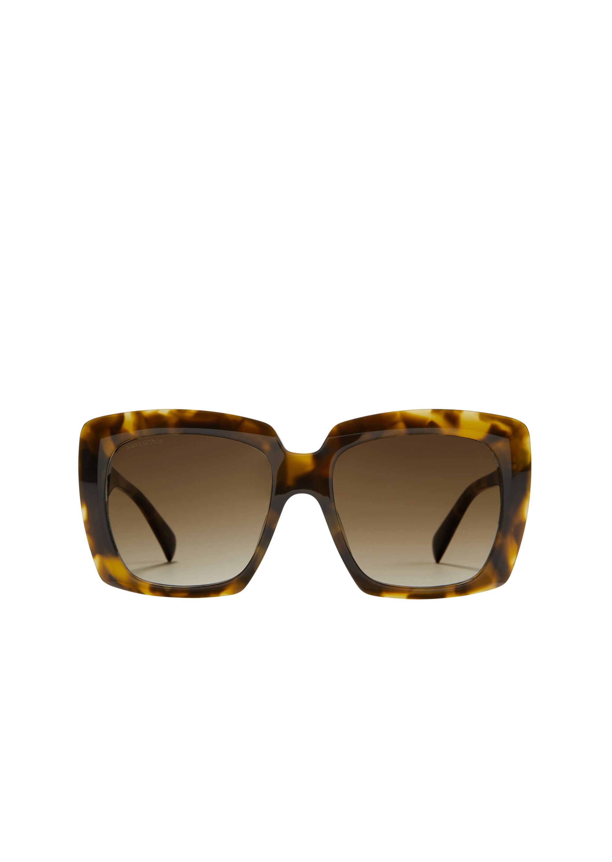 Unisex-Sonnenbrille mit breitem Bio-Acetat-Rahmen