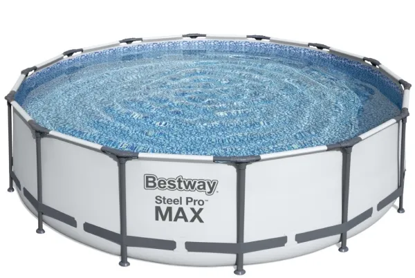 Bestway 56950, 13030 L, Indrammet pool, Stige, Blå, 54 kg