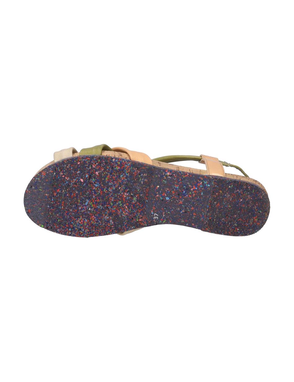 Sandale Henriette 01, oliv-multi