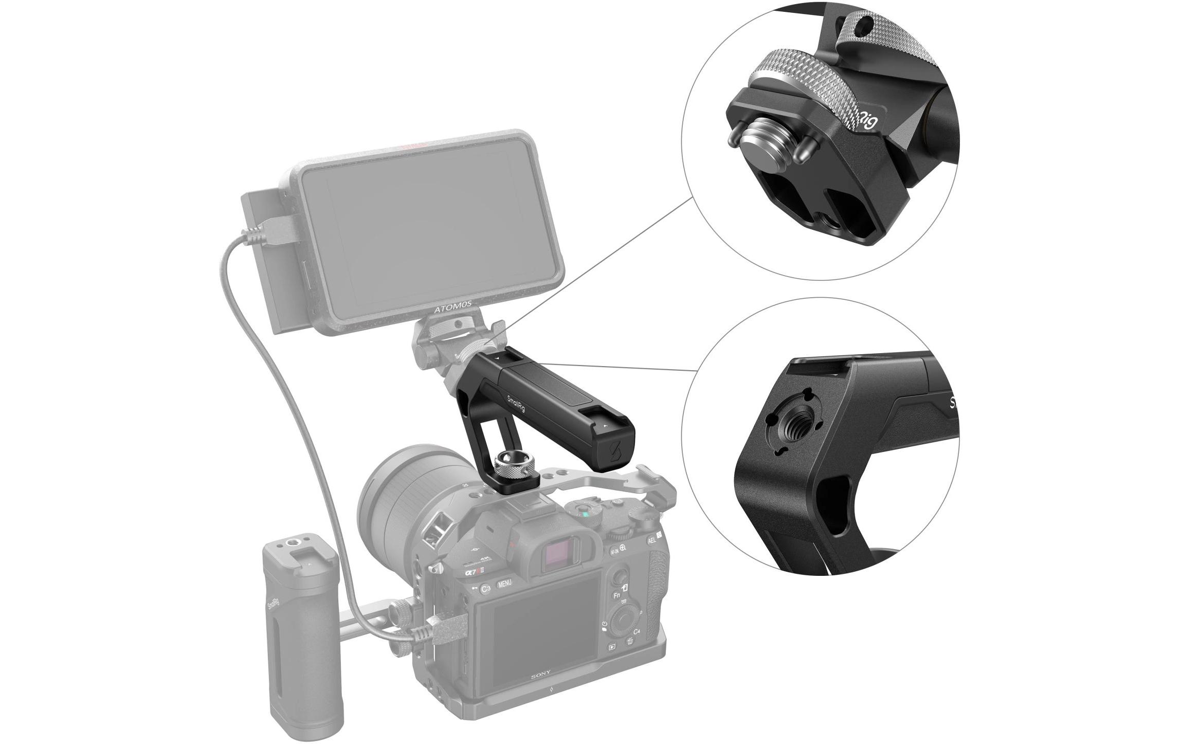 ARRI-OrtungsgriffLeichter und ergonomischer Top-Griff