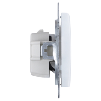 Berker S.1 enkel stopcontact wit