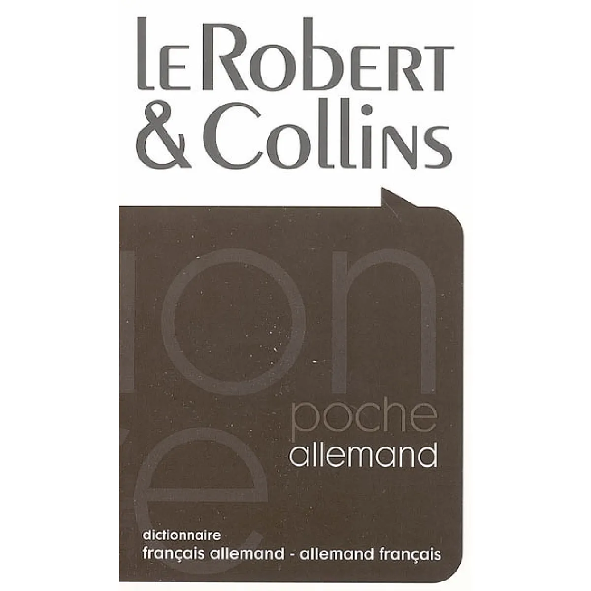 Le Robert et Collins poche allemand : dictionnaire français-allemand, allemand-français · Occasion