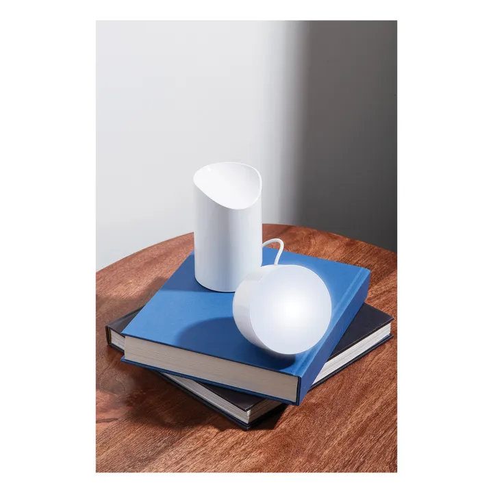 Lexon Lampe LED à poser Orbe | Blanc