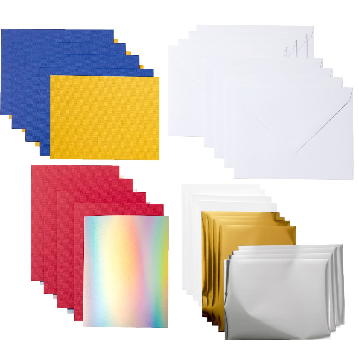 Cricut Joy A2 Foil innleggskort 8-pakk (feiring)