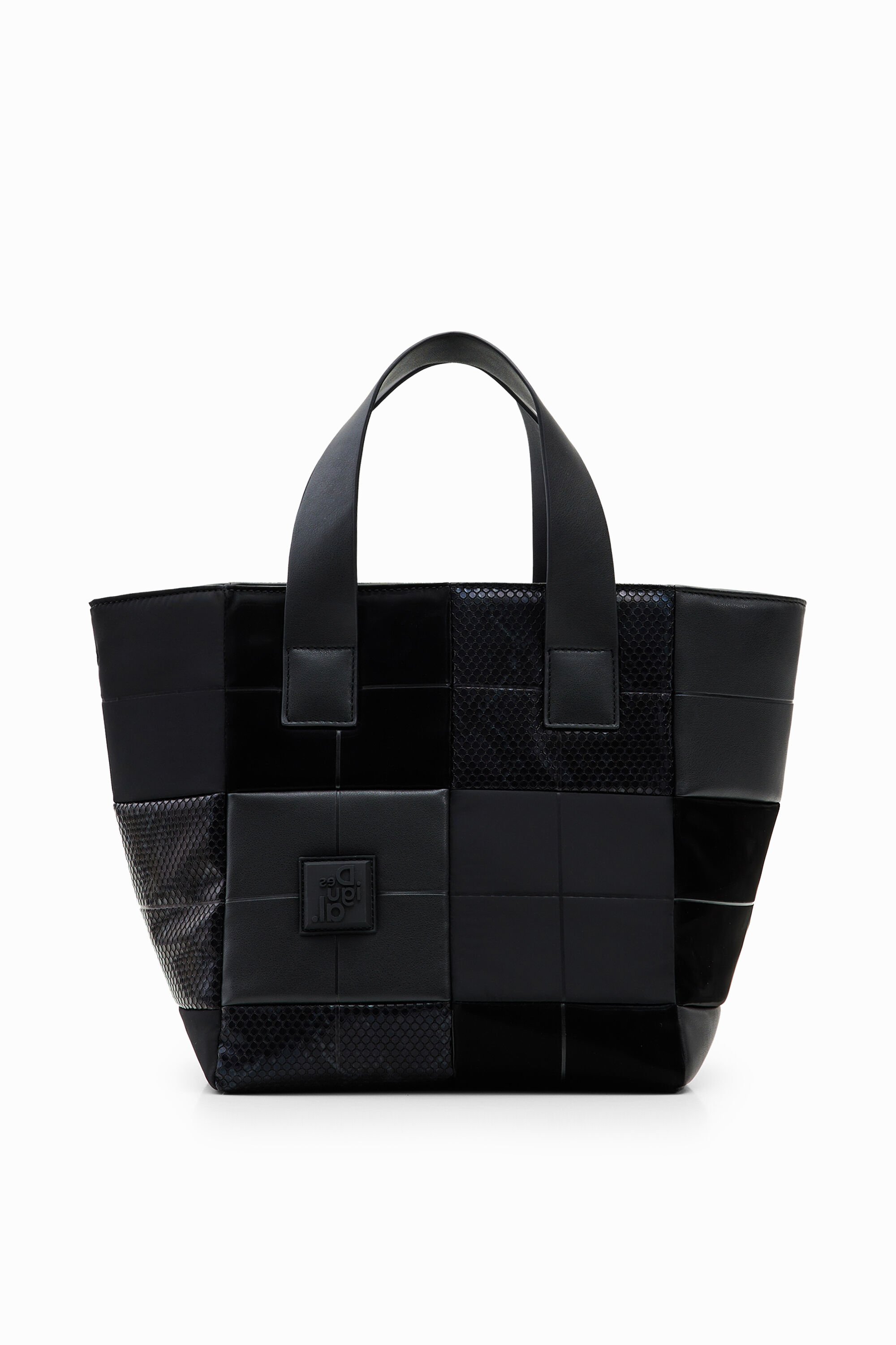 Sac shopper moyen patchwork