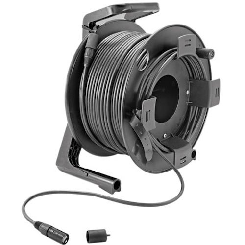 Allen & Heath AH10886 haspel met 80m Etherflex kabel Neutrik Ethercon connectoren