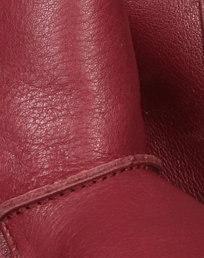 Leder-Klettstiefel PAIX WINTER in bordeaux