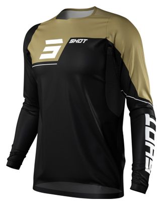 Maillot Manches Longues Shot Rogue Revolt Noir / Or