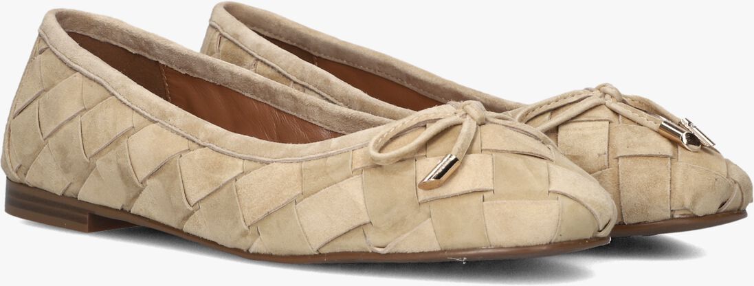 beige stefano lauran ballerina's tb24049