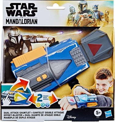 Star Wars The Mandolorian Stridshanske med Doble Attack