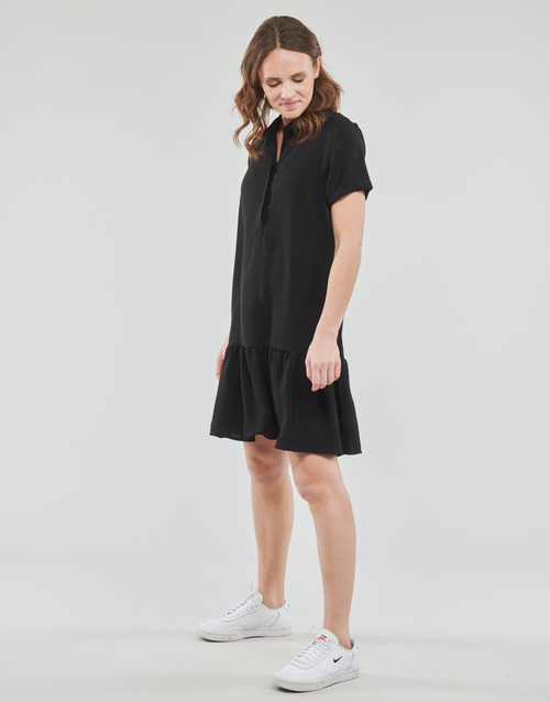 JDY - JDYLION S/S PLACKET DRESS - Noir
