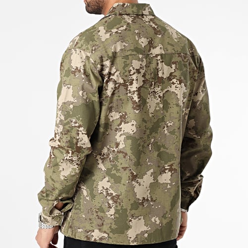 Surchemise Camouflage Vert Kaki