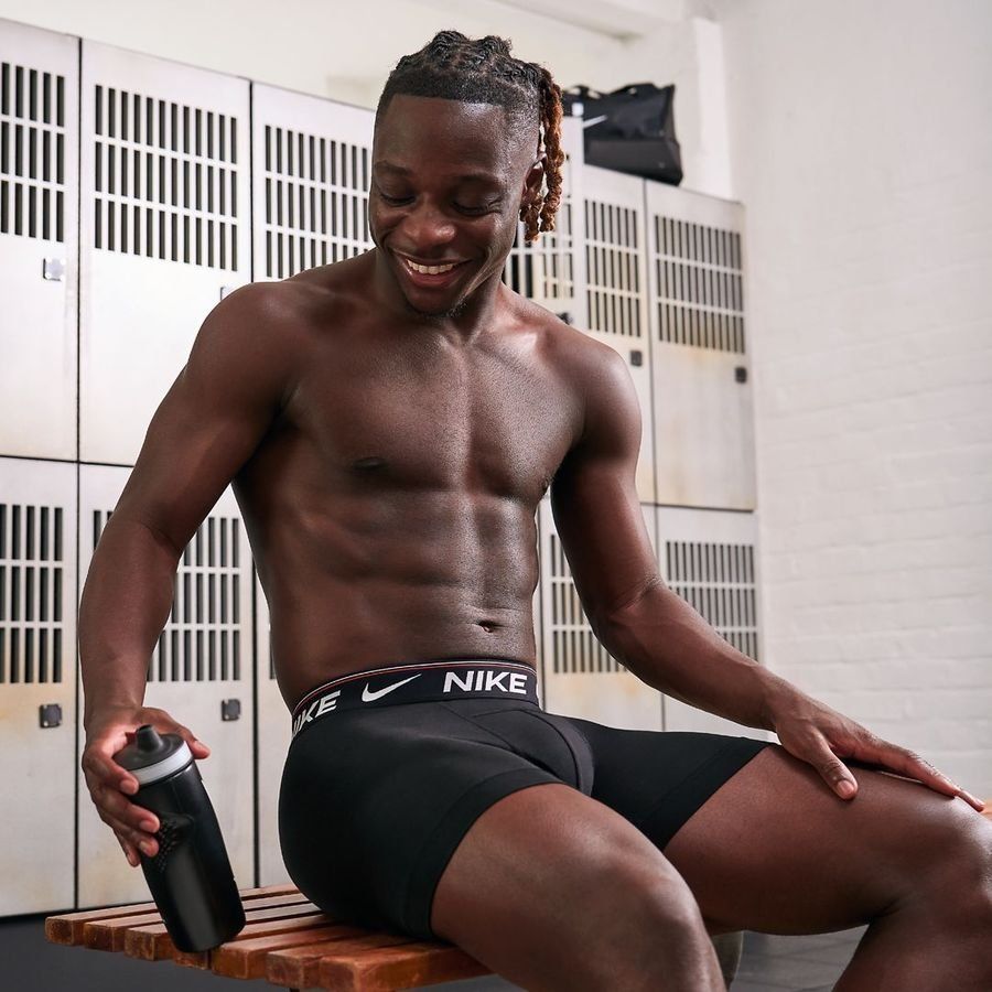 Nike Shorts Boxer Ultra Comfort Dri-FIT Pack de 3 - Noir/Gris/Bleu