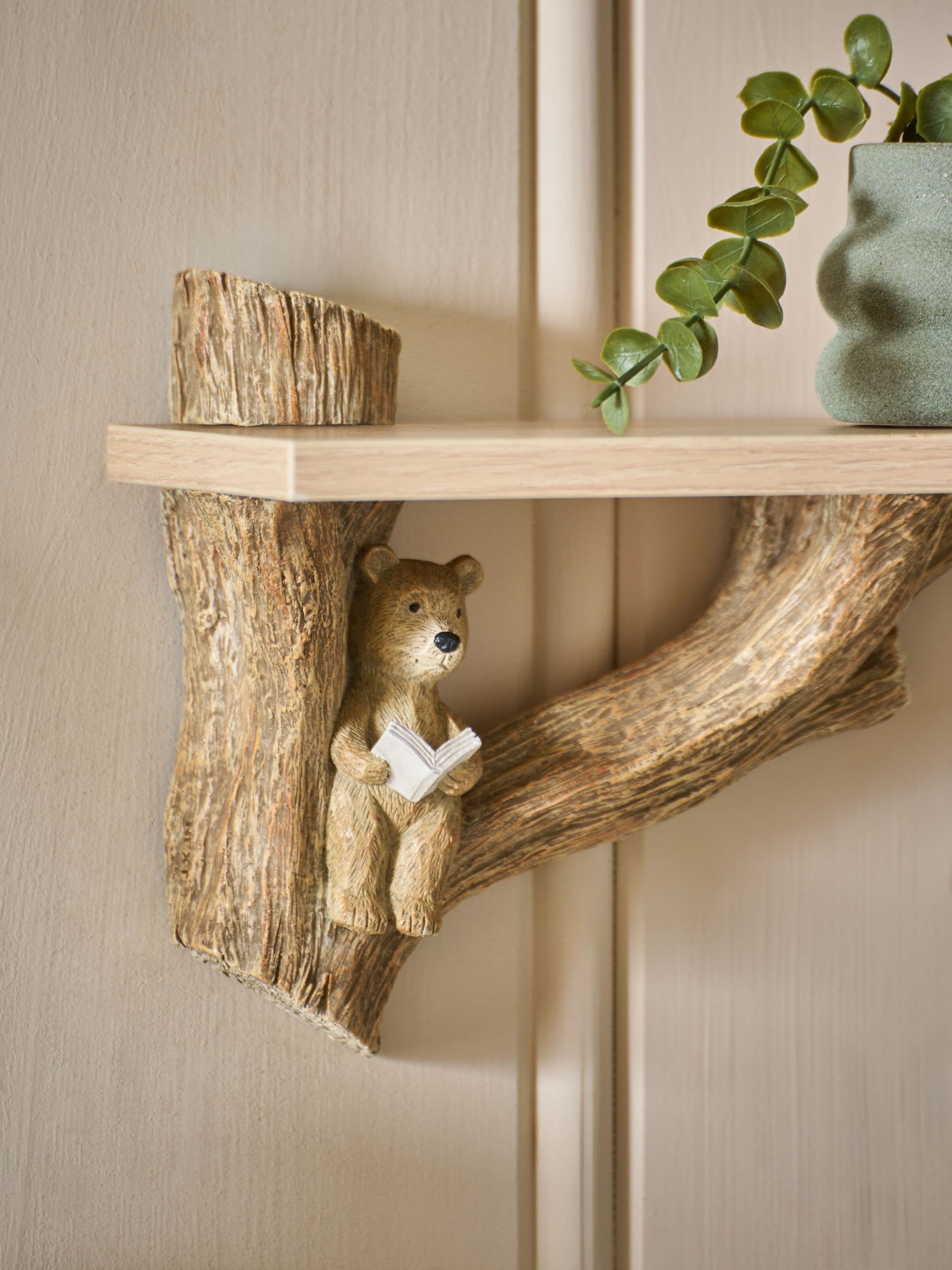 Set of 2 Bertie Bear Display Shelves