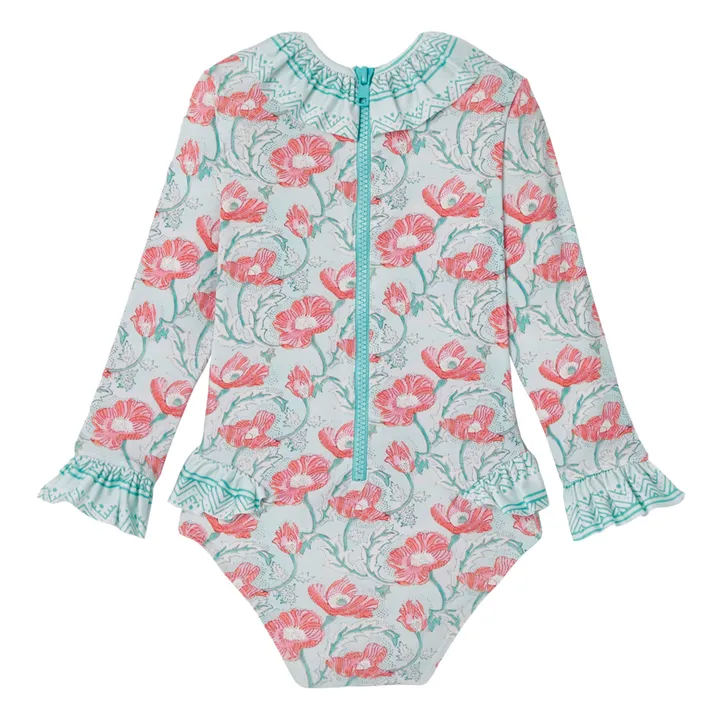 Lison Paris Maillot 1 Pièce Anti-UV India Surfer | Bleu