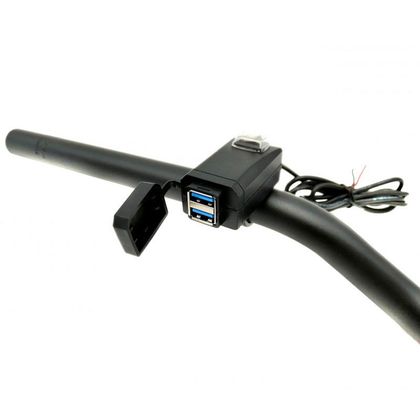 Chargeur Brazoline Prise USB 3.0 étanche multi-fixation Universel