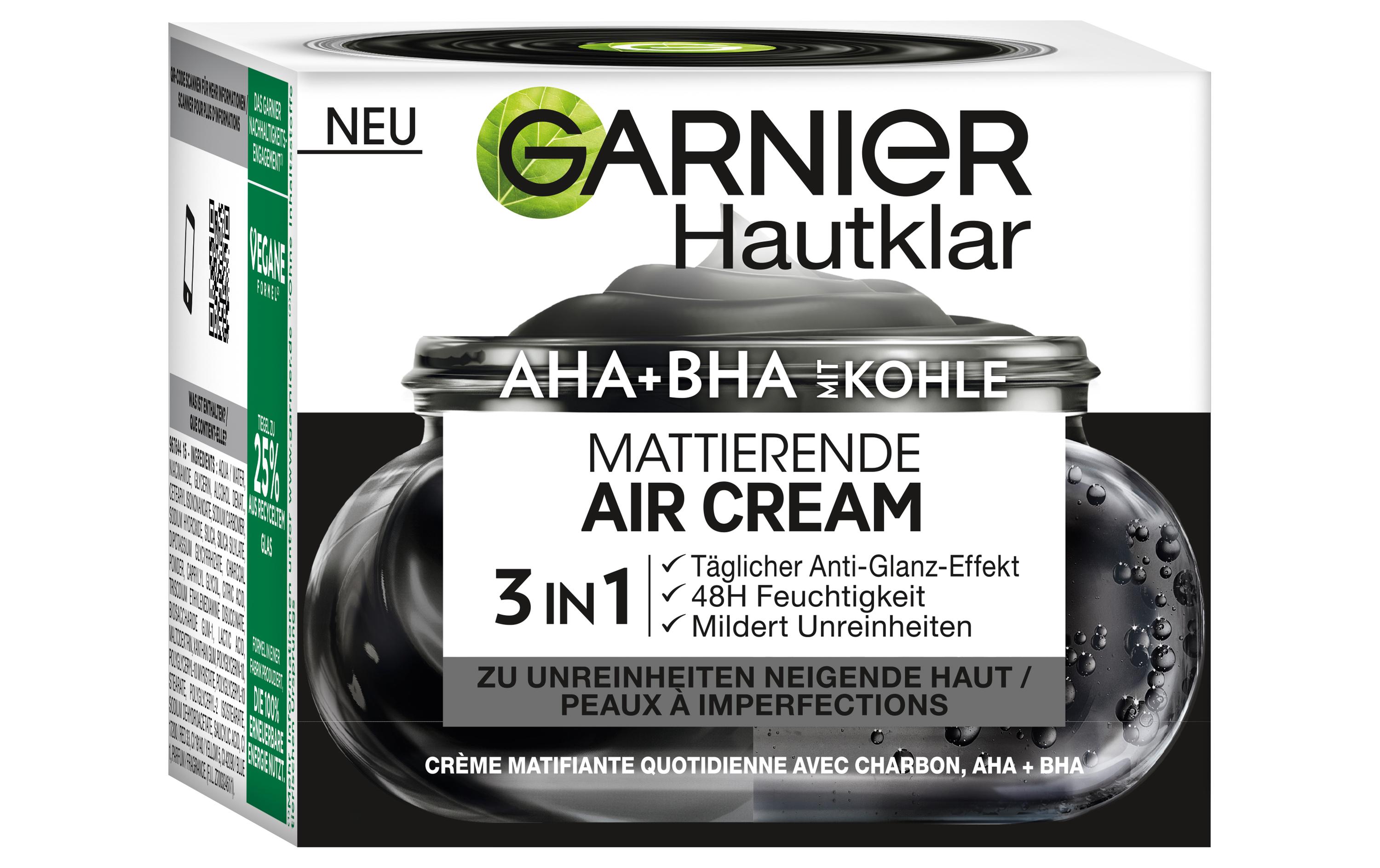 Mattifying Air 50 mlGesichtspflege mildert Unreinheiten, reguliert die Ölproduktion der Haut und spendet Feuchtigkeit