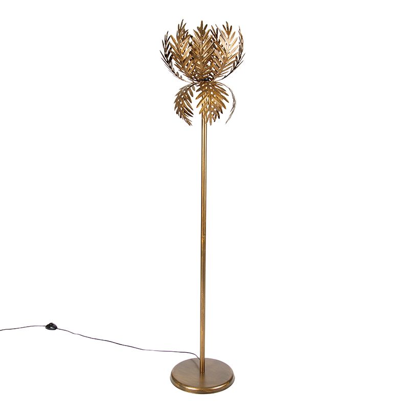Vintage vloerlamp goud - Botanica Simplo