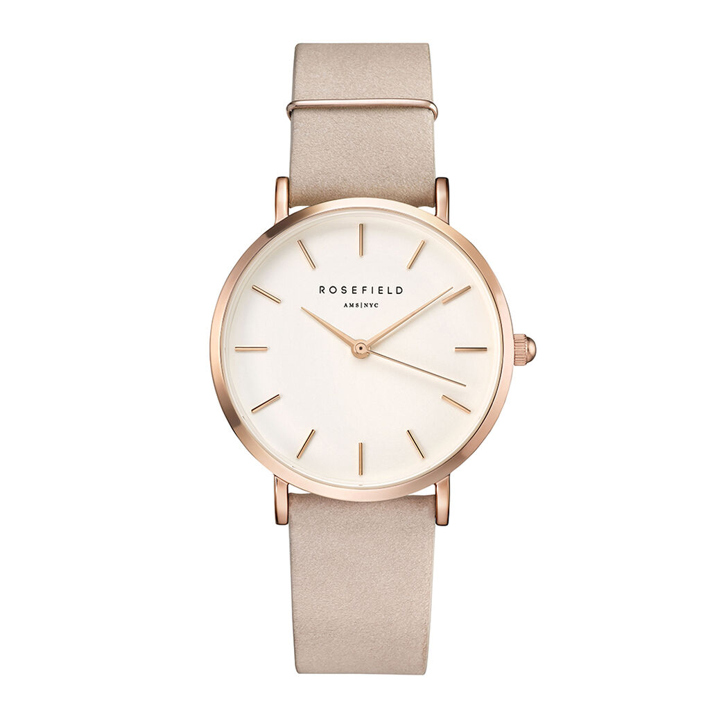 Montre Rosefield West Village Blanc