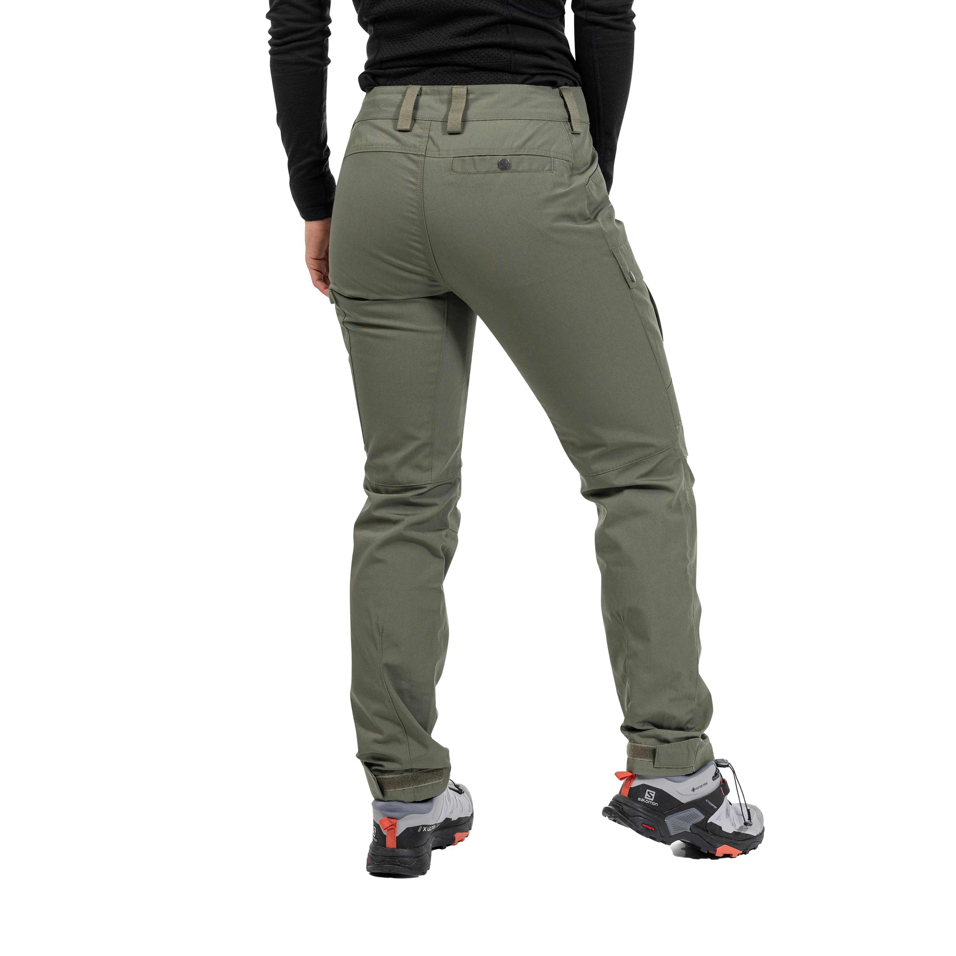 Nordmarka Elemental Outdoor Pants Women Green Mud