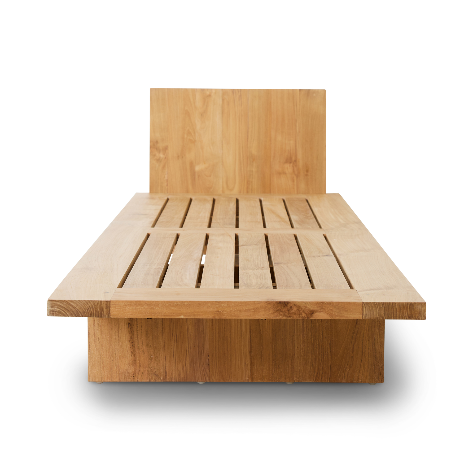 Daybed Outdoor Teak naturel