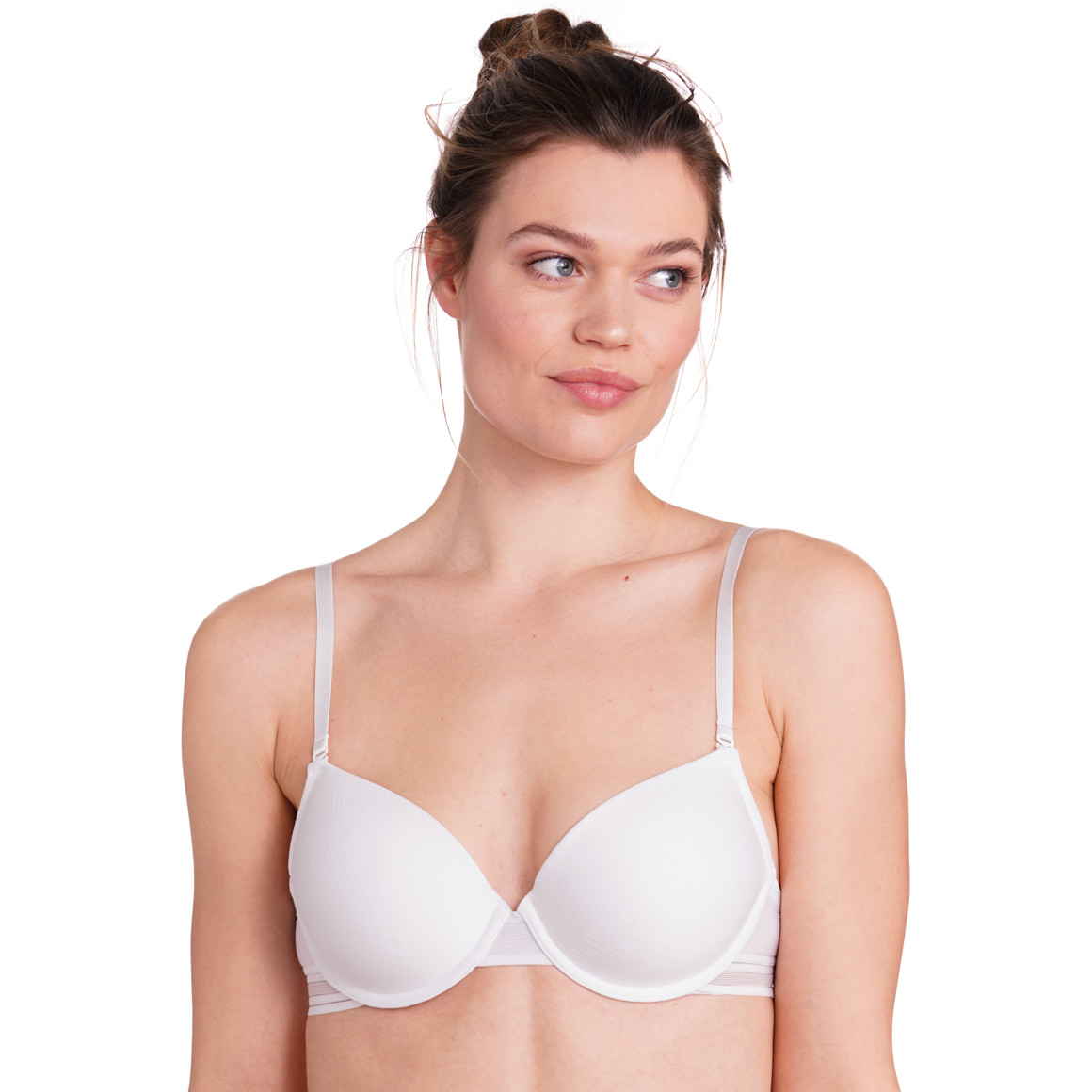 Gina Benotti Damen Bügel-BH mit wattierten Cups weiss