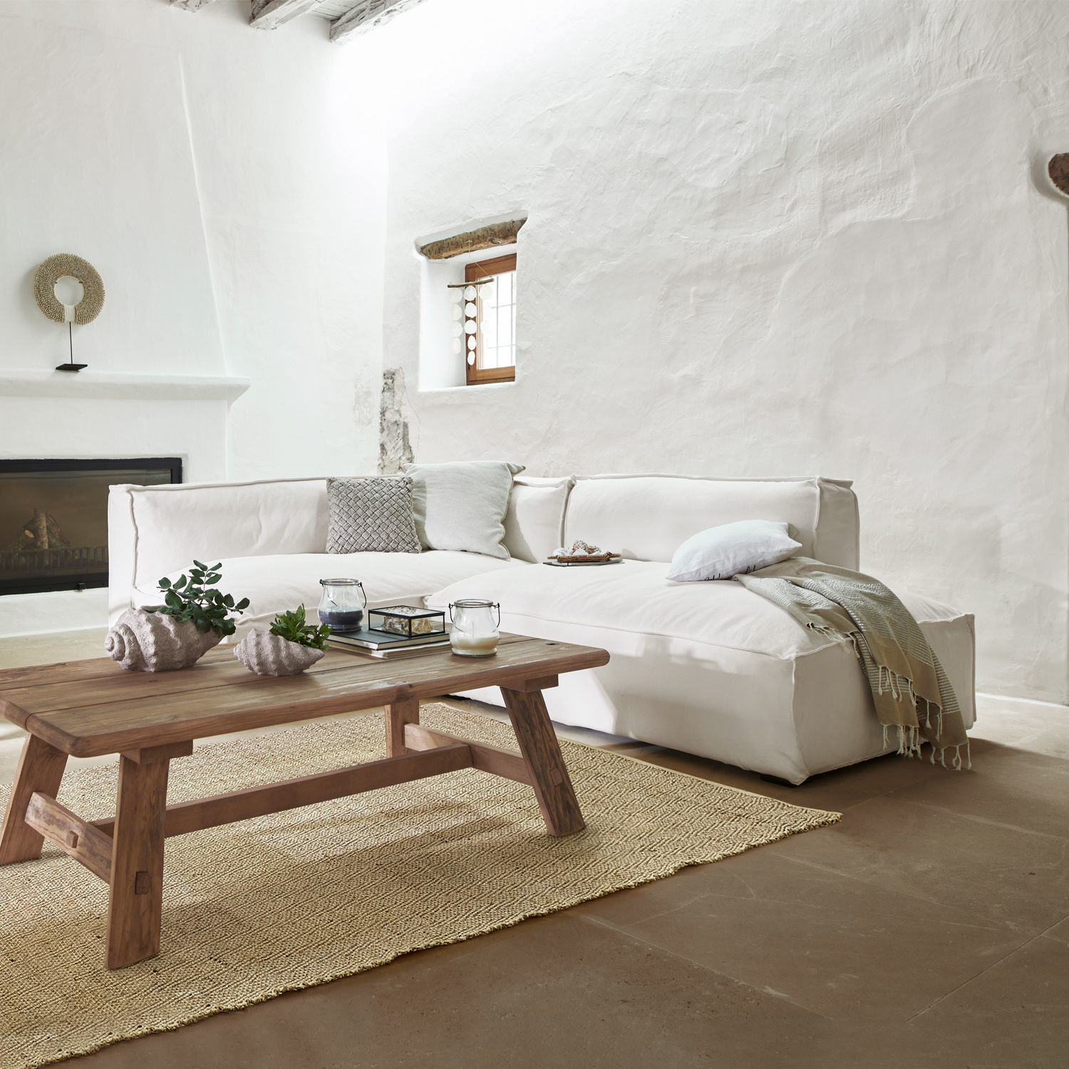 Sofa Irula weiß