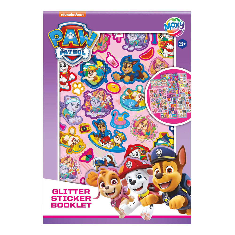 Glitter Stickerboek A5 - PAW Patrol