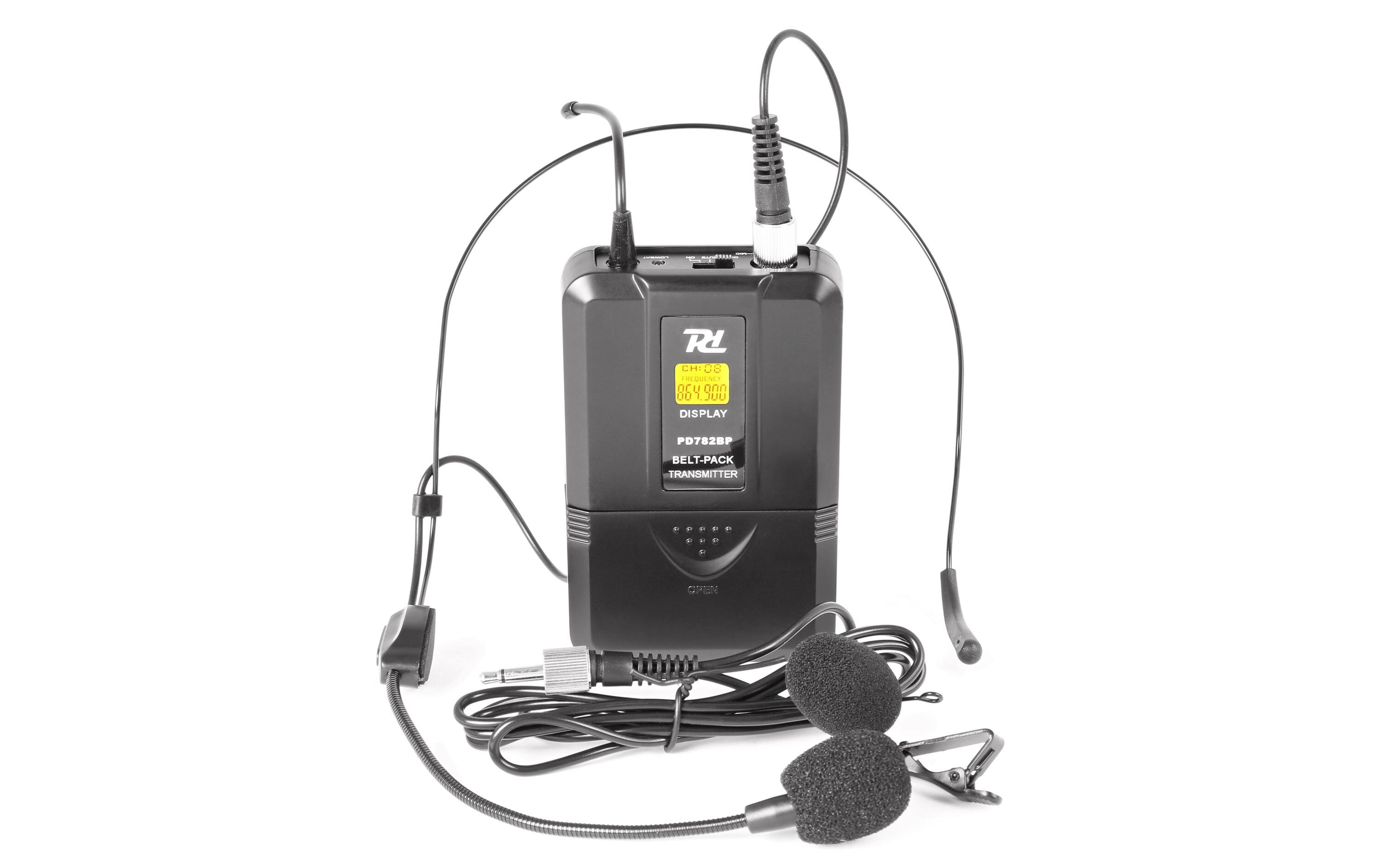 PD782BPBodypack Sender für PD780 UHF Funkmikrofonsystemen