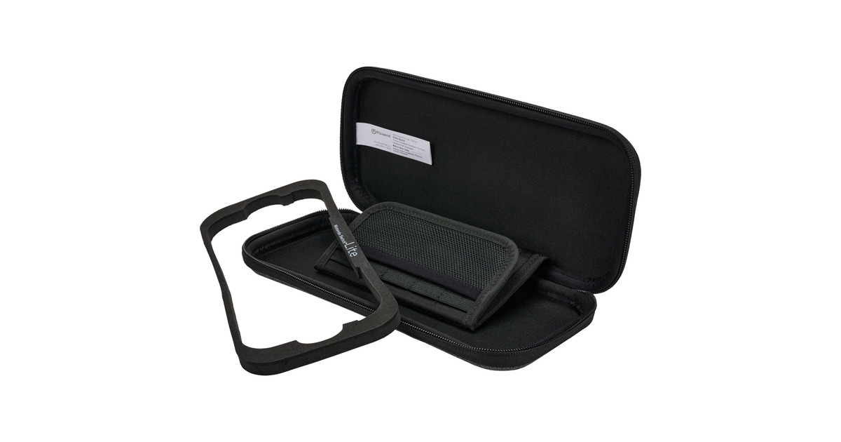 PowerASlim Case for Nintendo Switch - OLED Model, Nintendo Switch or Nintendo Switch Lite – Charcoal tas  (Antraciet)