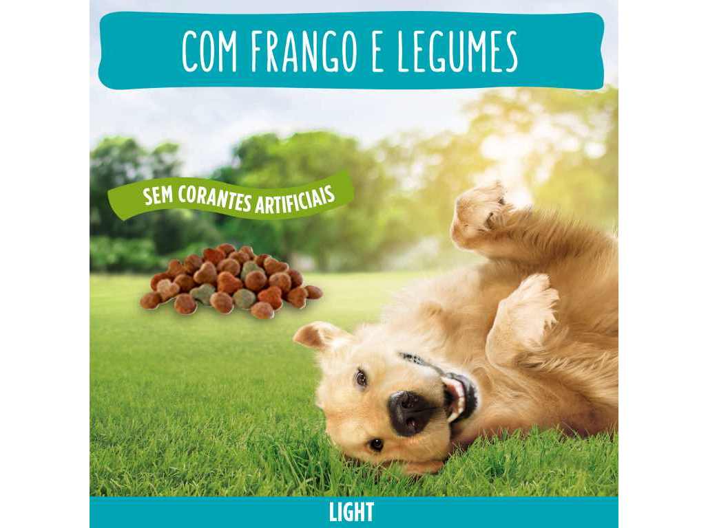 RAÇÃO PARA CÃO FRISKIES LIGHT COM FRANGO 3KG