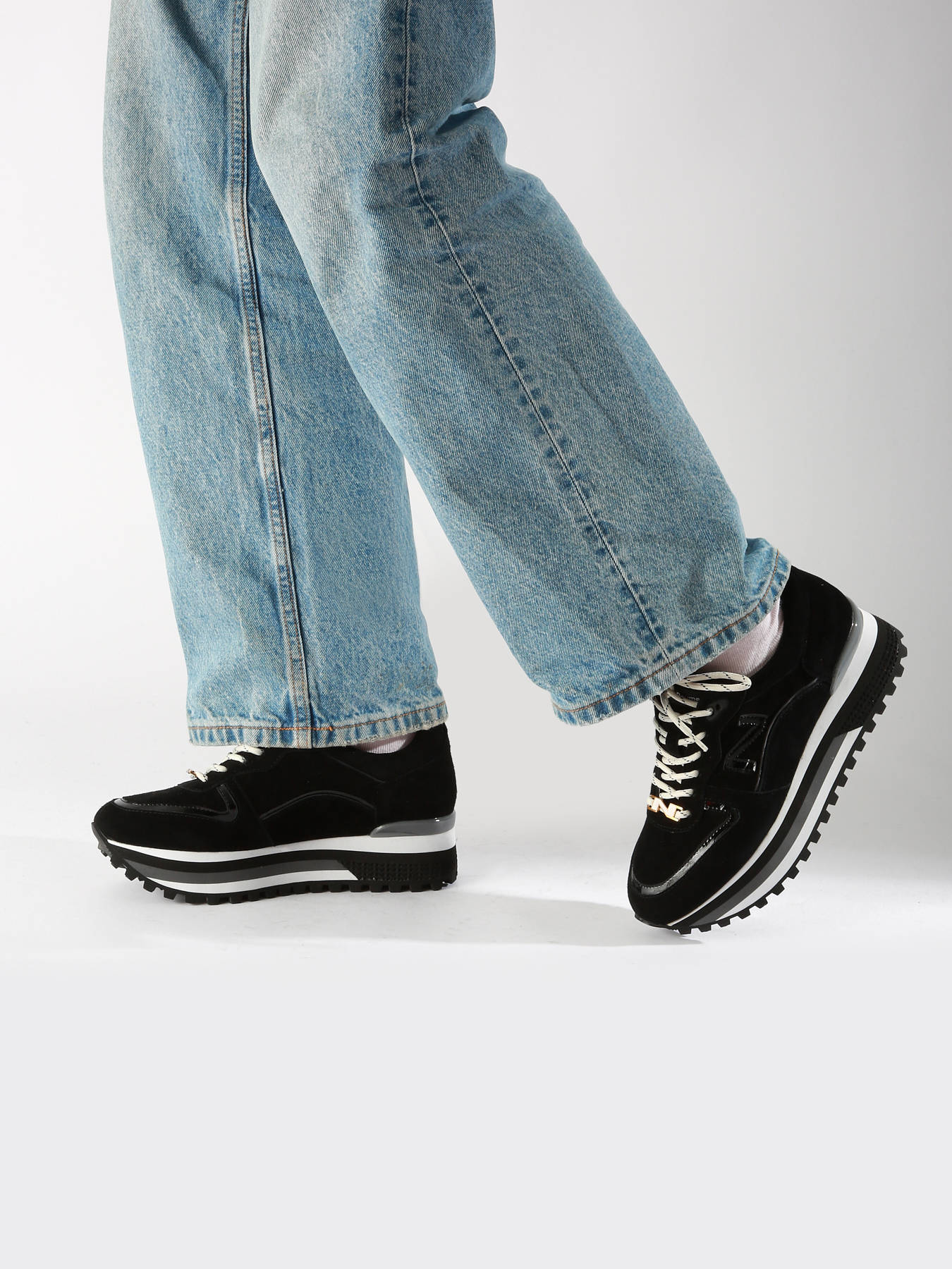 Sneakers en cuir NATHAN BAUME