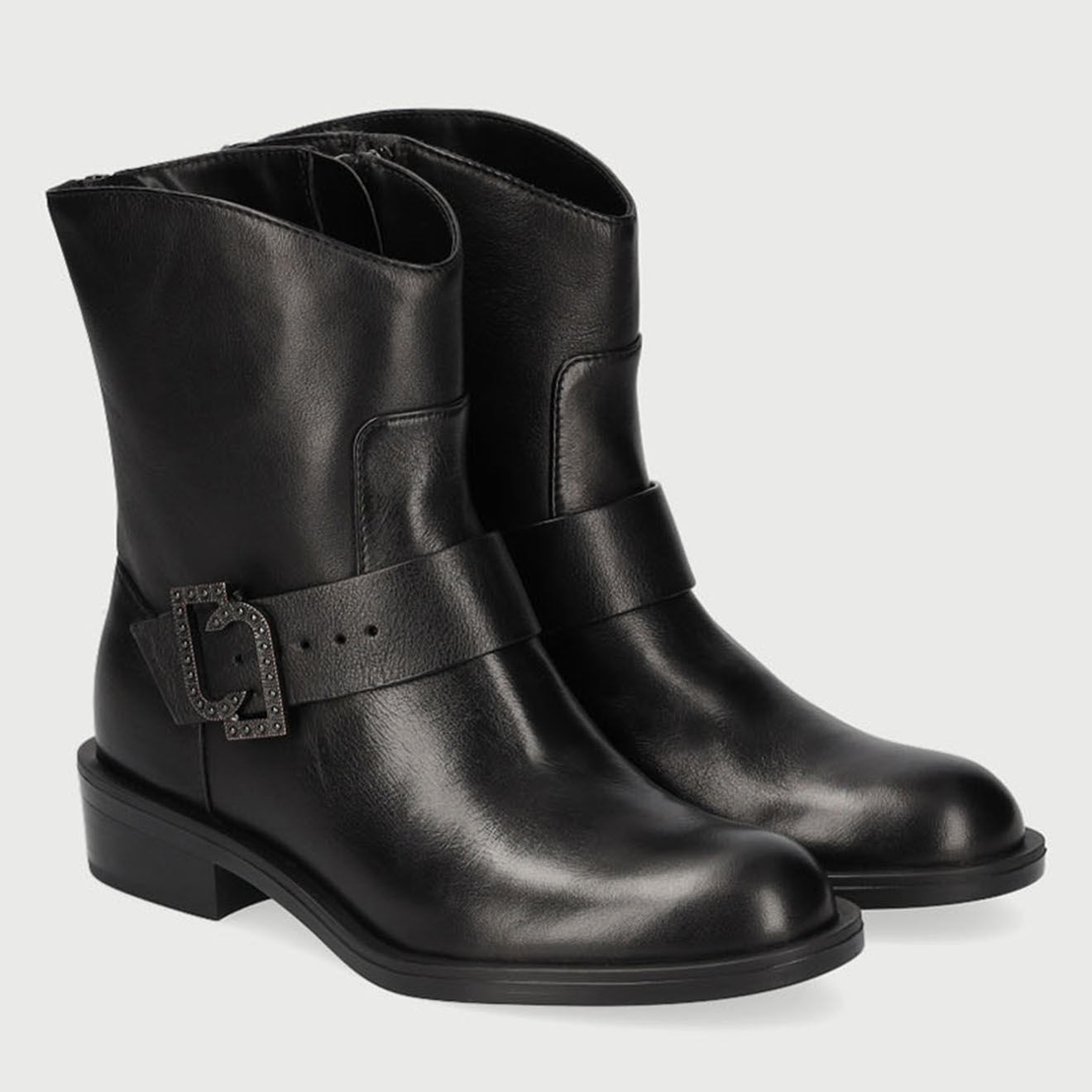 Liu-Jo Bottines en Cuir Taylor noir