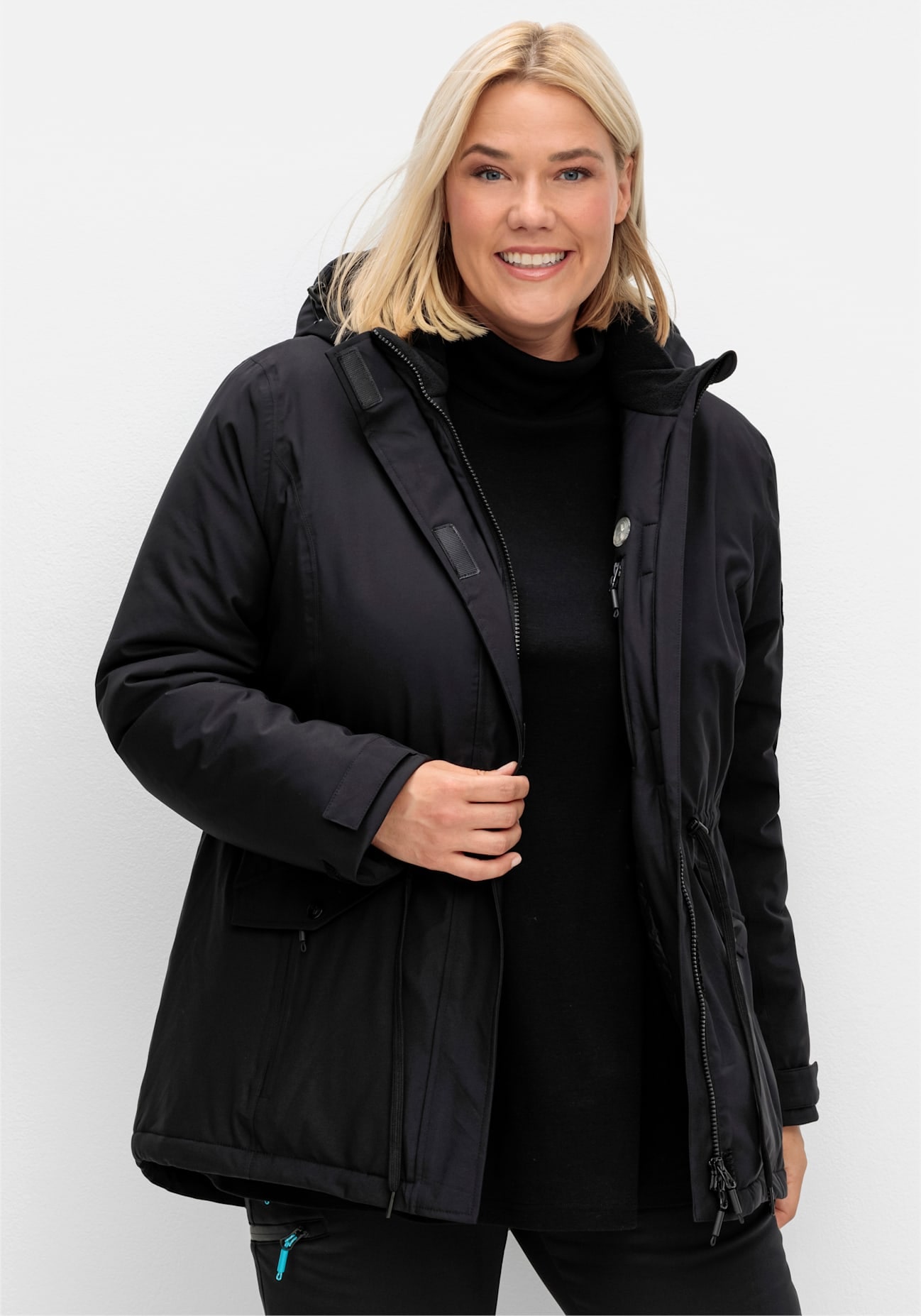 Sheego Funktionsjacke mit Kapuze