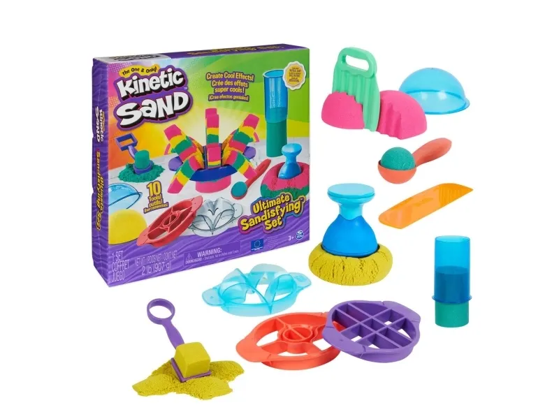 Kinetic Sand Ultimate Sandisfying Set