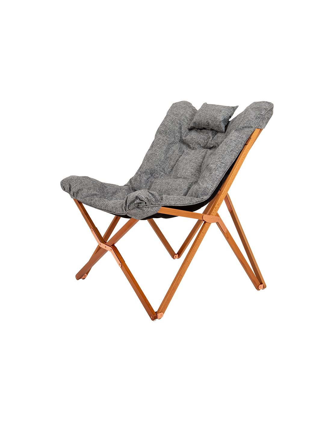 Bo-Camp Urban Bloomsbury Comfort Grey relaxstoel