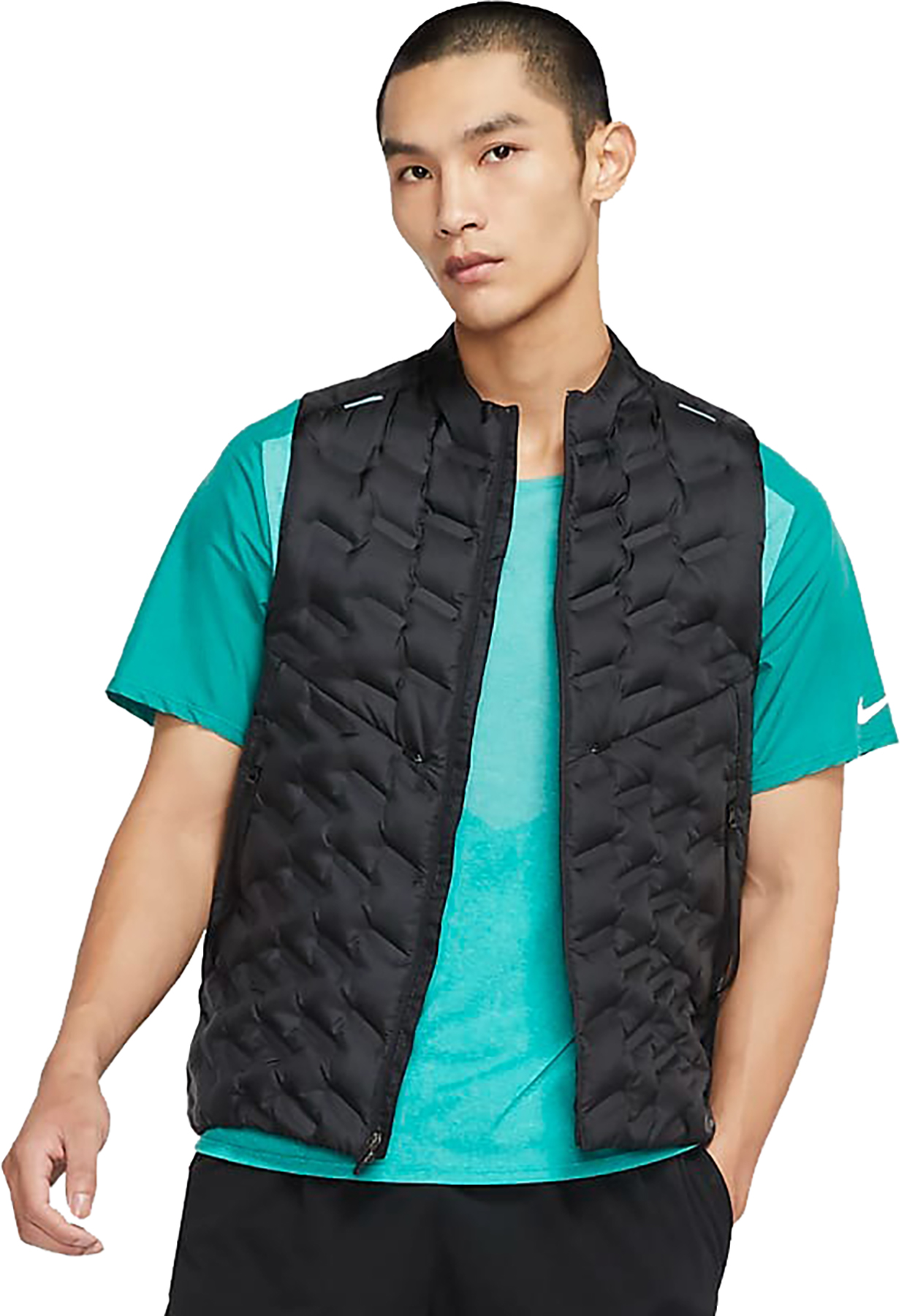 Therma-FIT ADV Repel Down-Fill Running Gilet Herre 010/Black