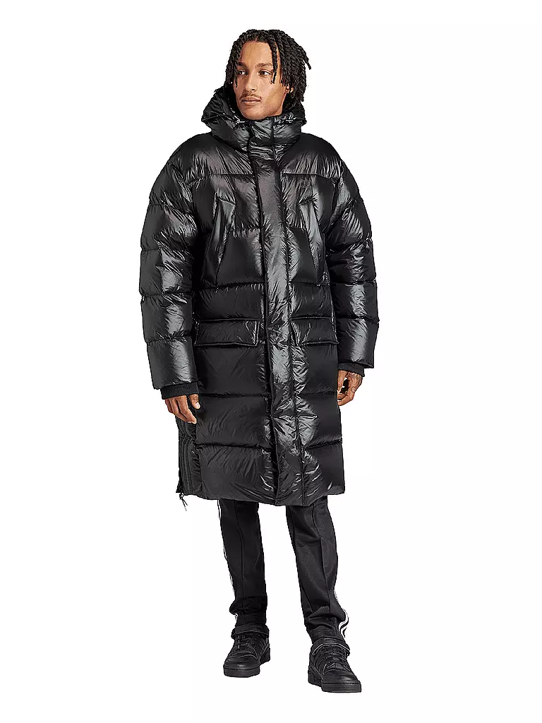 ADIDAS ORIGINALS Daunenmantel schwarz