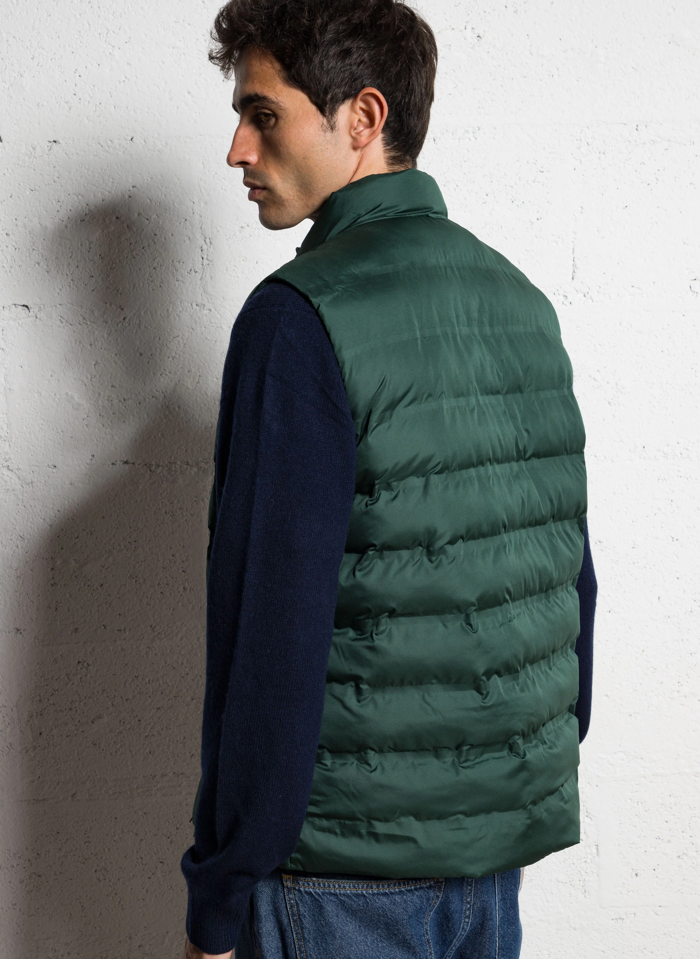 Doudoune droite| Vert