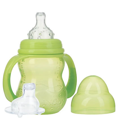 Nuby m. Griff und Trinkschnabel - 240 ml - Grün