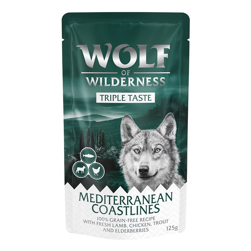 Wolf of Wilderness Triple Taste 12 x 125 g